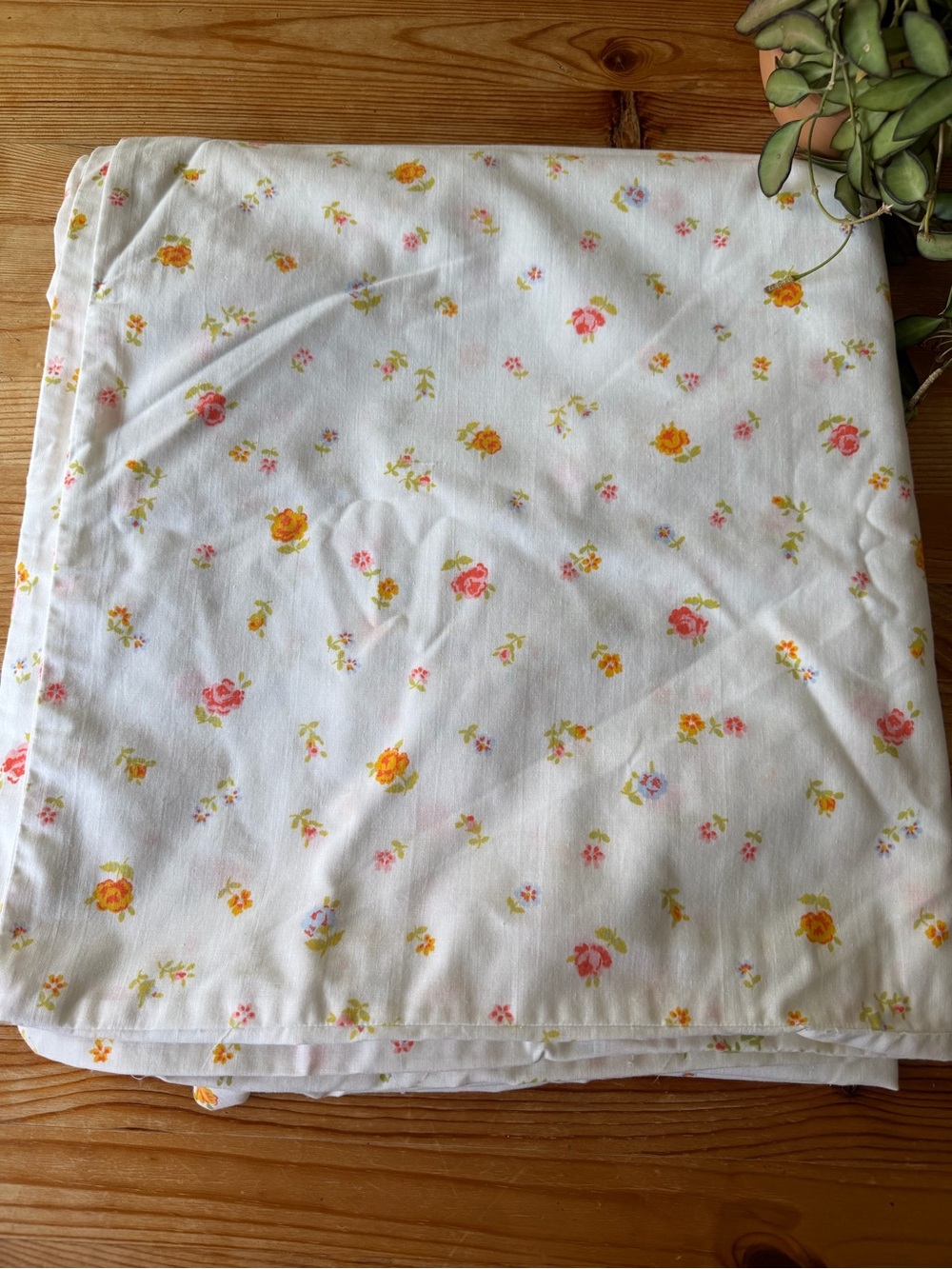 Vintage Floral Twin Duvet